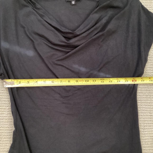 Saint + Sofia Cowl Neck Short Sleeve Tee - Picture 4 of 5